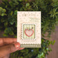 Mini postage stamp - sewing