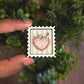 Mini postage stamp - sewing