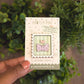 Mini postage stamp - book