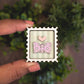 Mini postage stamp - book