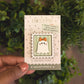 Mini postage stamp - ghost