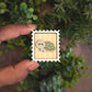 Mini postage stamp - turtle