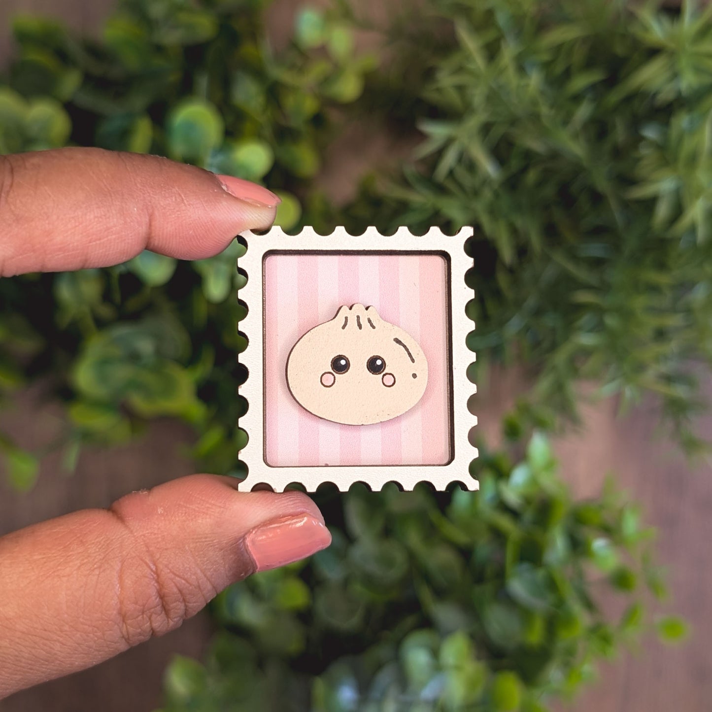 Mini postage stamp - dumpling