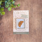 Mini postage stamp - croissant