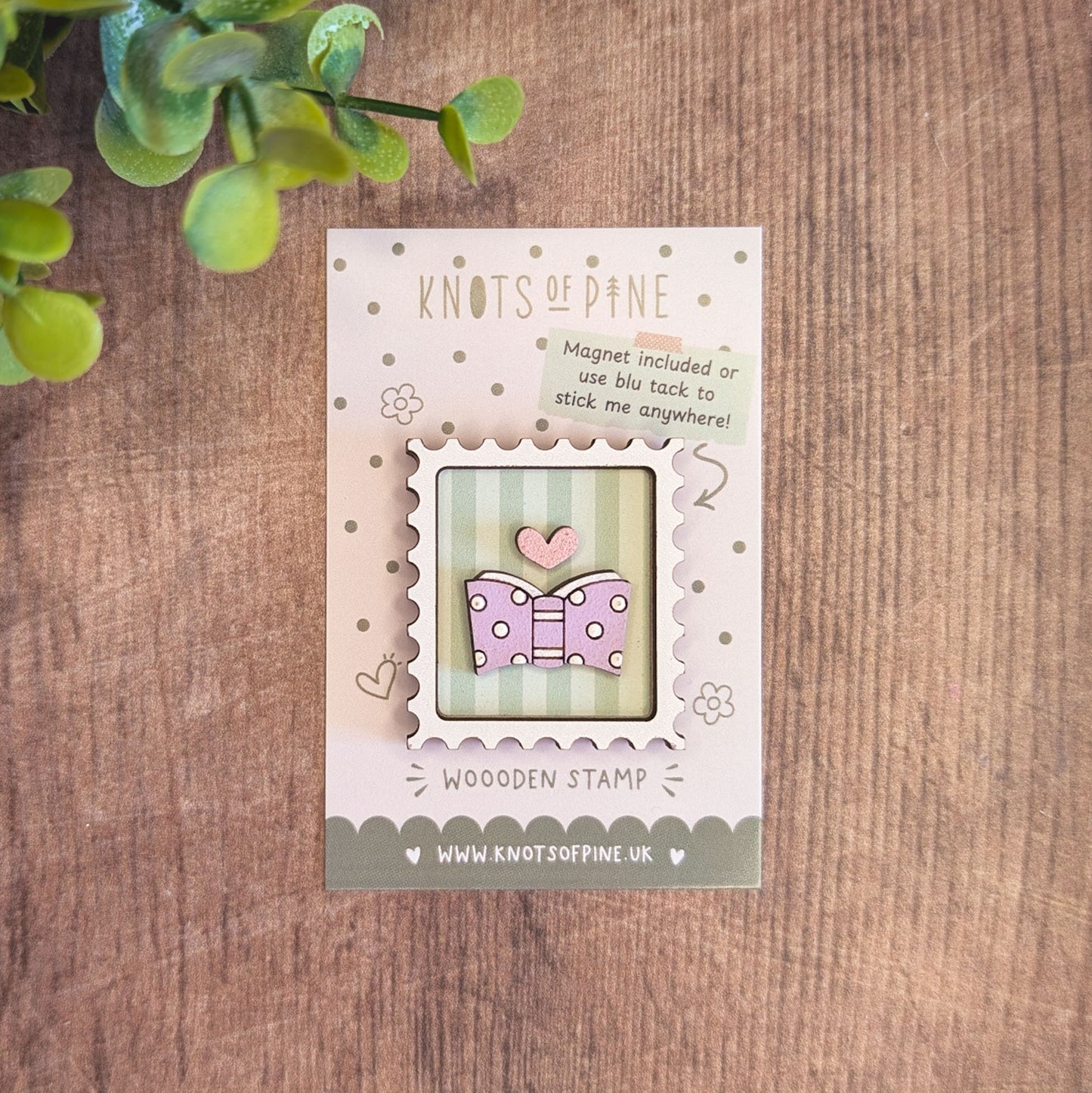 Mini postage stamp - book