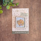 Mini postage stamp - paint palette