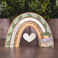 Personalised pastel bookish rainbow