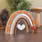 Personalised autumn rainbow