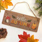 Hello Autumn sign