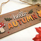 Hello Autumn sign