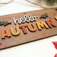 Hello Autumn sign