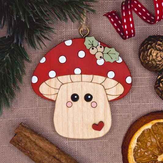 Mushroom hanging decoration