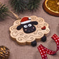 Sheep hanging decoration