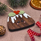 Christmas pudding hanging decoration