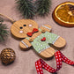 Gingerbread boy hanging decoration