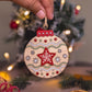 Christmas bauble hanging decoration