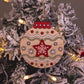 Christmas bauble hanging decoration