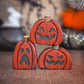 Mini padauk wood pumpkin
