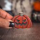 Mini padauk wood pumpkin