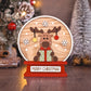 Christmas snow globe