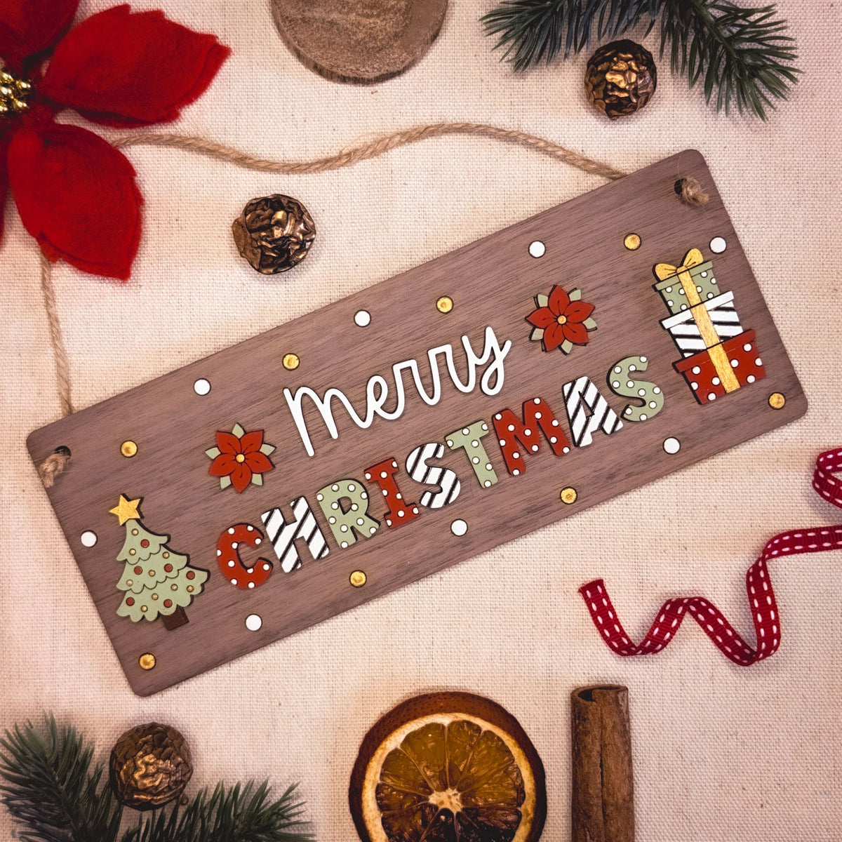 Merry Christmas sign