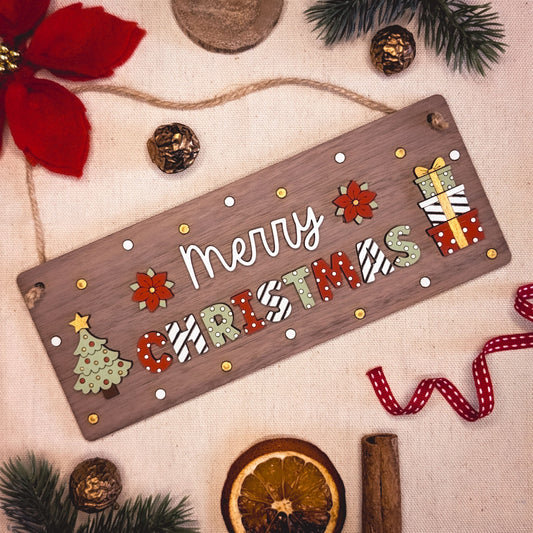Merry Christmas sign