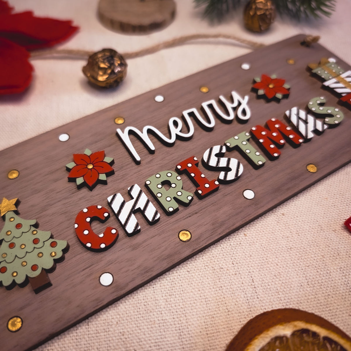 Merry Christmas sign