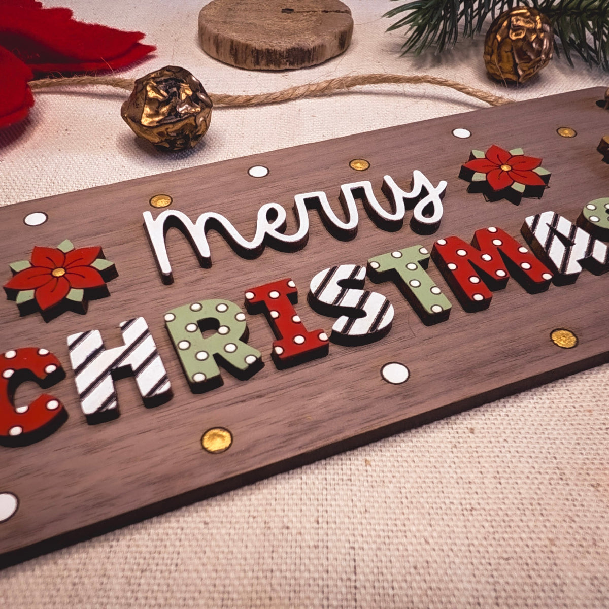 Merry Christmas sign