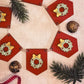 Mini Christmas bunting