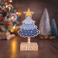 Christmas tree - blue