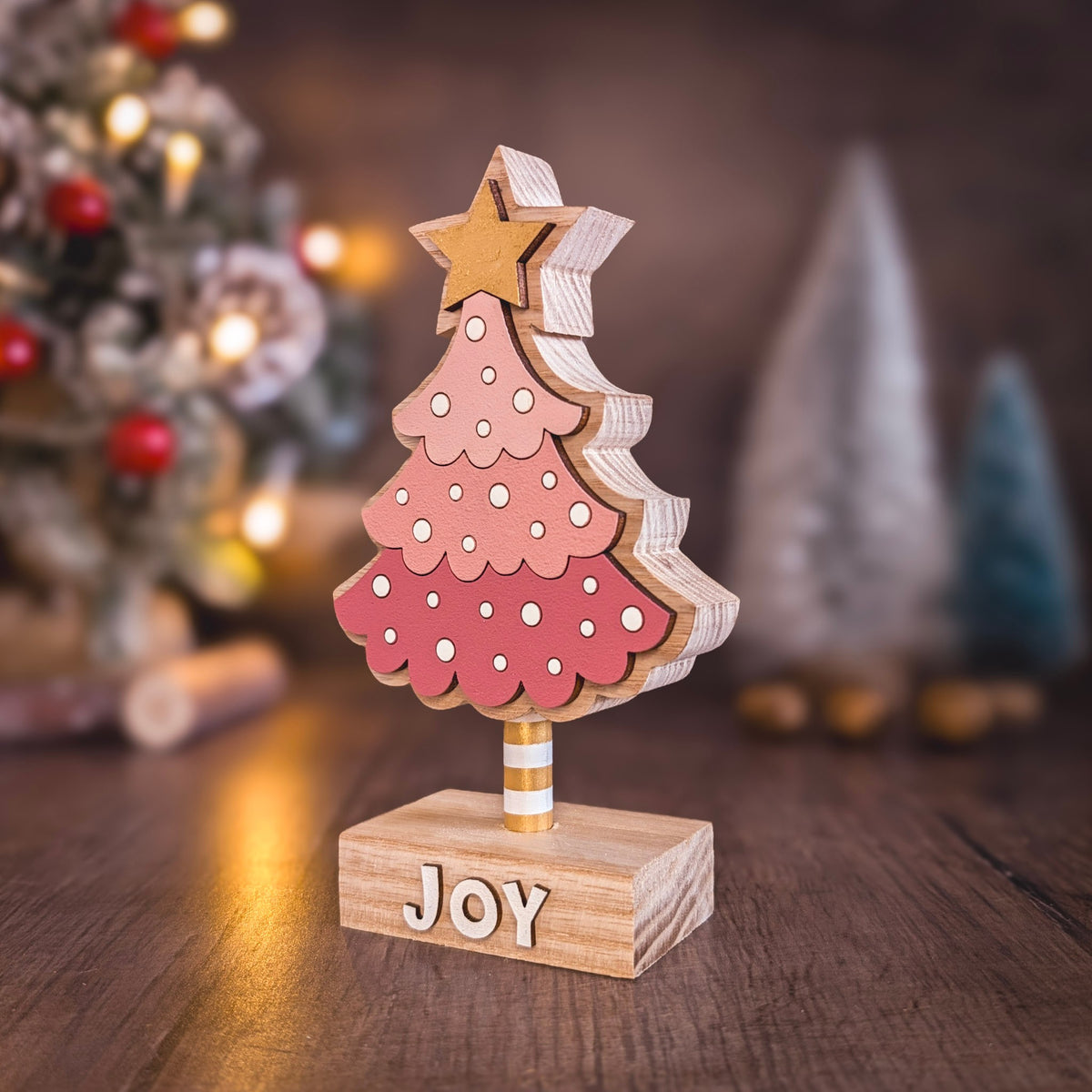 Christmas tree - pink