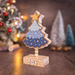 Christmas tree - blue