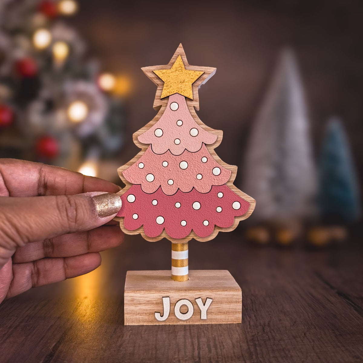 Christmas tree - pink